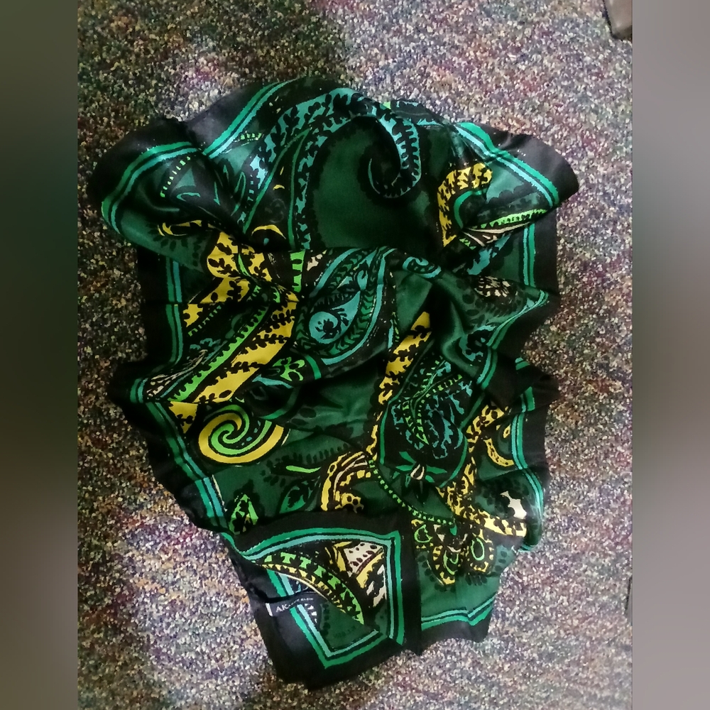 Silk Paisley Scarf